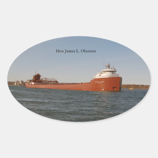 Hon James L. Adesivo do Oberstar (Frente)