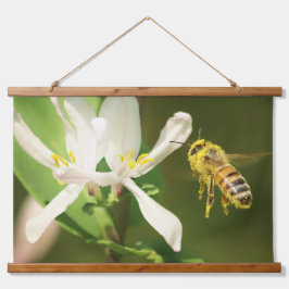 Honey bee Hanging Tapestry
