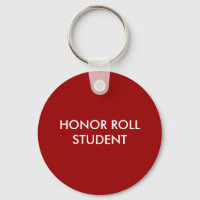 HONOR ROLL STUDENT Chaveiro