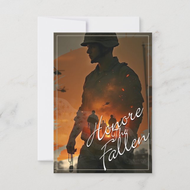 Honra o Faleno - Lembre-se do Sacrifício (Frente)