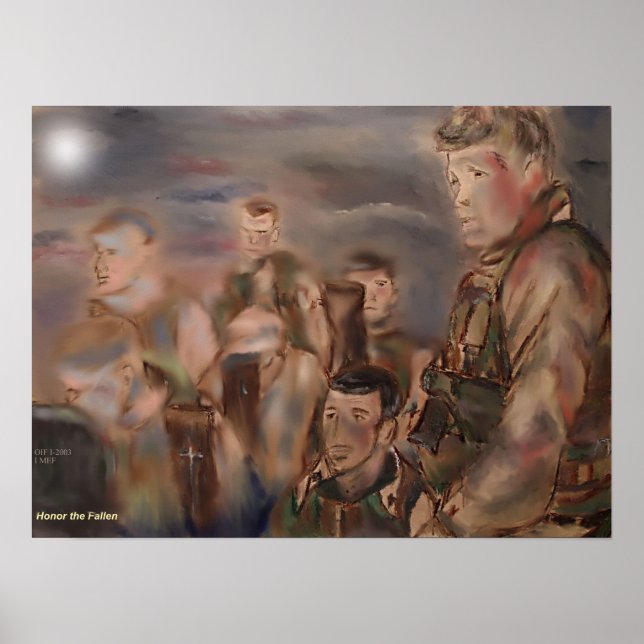 Honra o Impressão Fallen (Frente)
