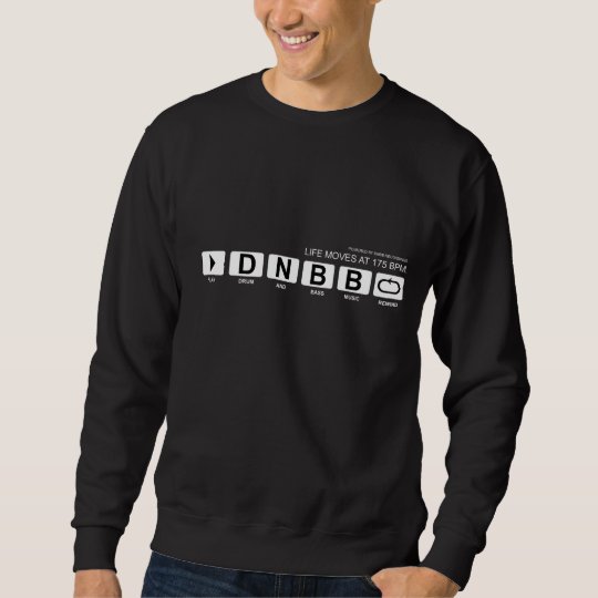 Hooded blouse DNBB Recordings (Black) Moletom
