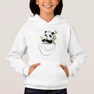 Hoodie bonito da panda para ela