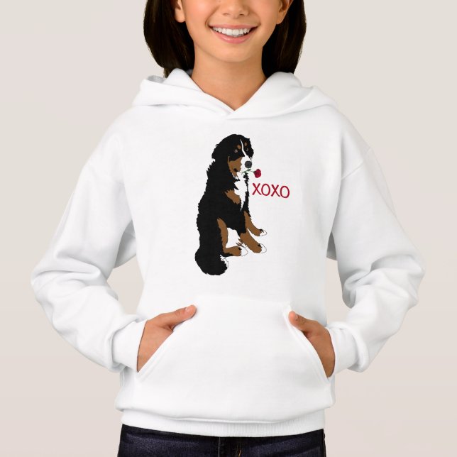 Hoodie, Cachorro da Montanha Bernesa (Frente)