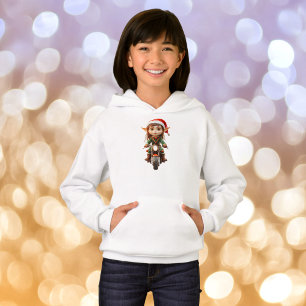 Hoodie da Elf de Natal de moto