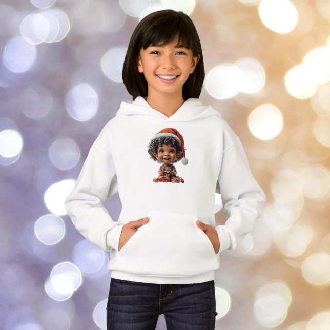 Hoodie da Elf de Natal feliz (Criador carregado)