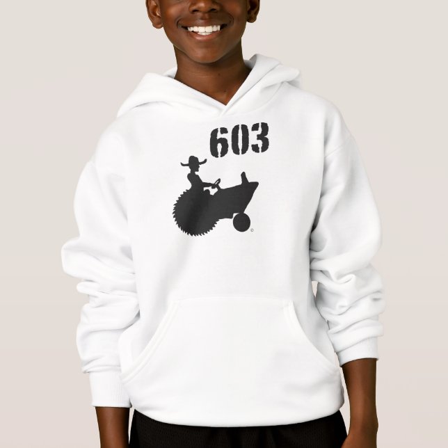 Hoodie de 603 miúdos (Frente)