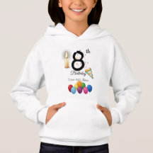 Hoodie de Aniversário de criança personalizado