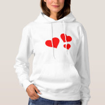 Hoodie de camisa cardíaca