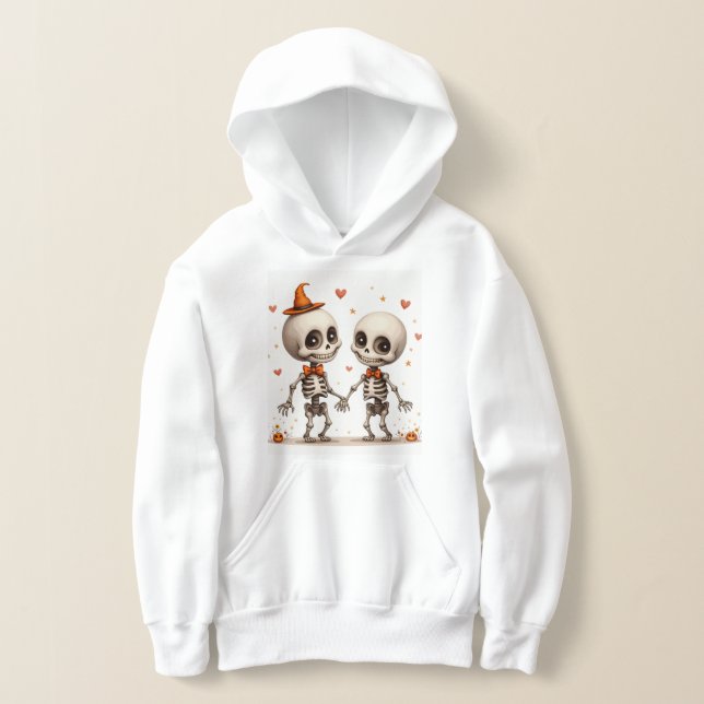 Hoodie de Casal de esqueleto (Postura )