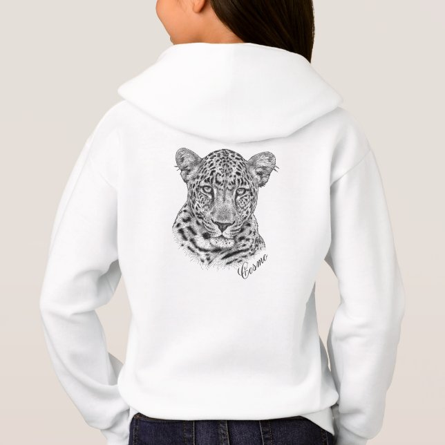 Hoodie de criança - Cosmo (Verso)