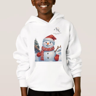 Hoodie de inverno "SnowAce Boys" - Festivo e