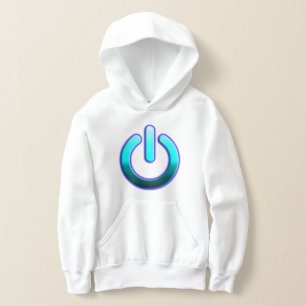 Hoodie de Pullover de Crianças de Energia do Zer0