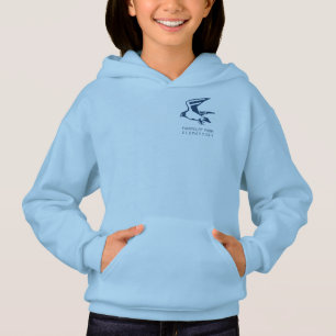 Hoodie dianteiro do fecho de correr