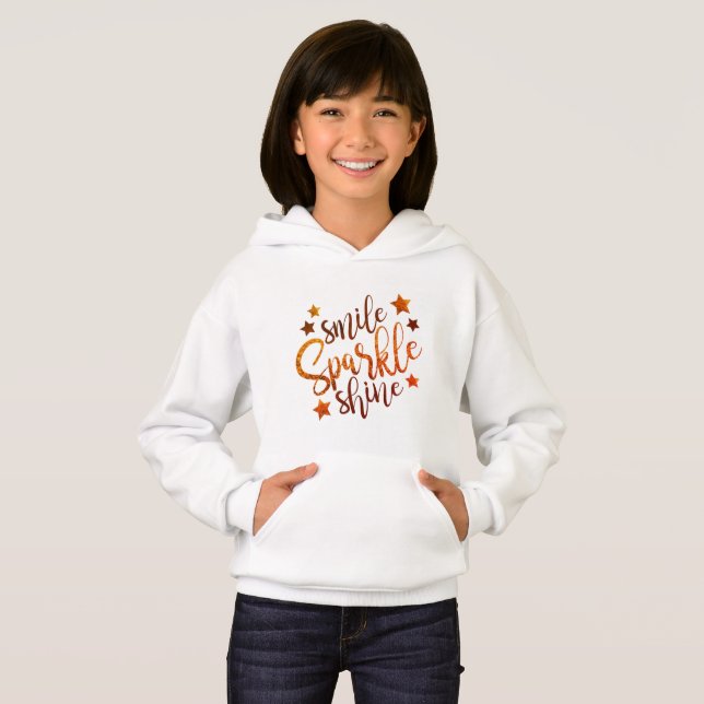 Hoodie do brilho da faísca (Frente Completa)