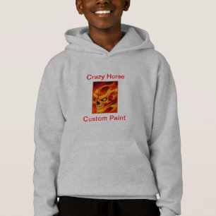 Hoodie do crânio do fogo dos miúdos