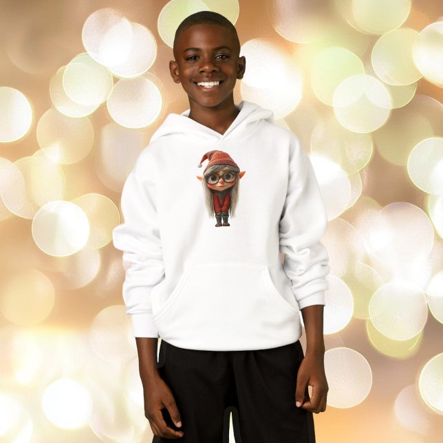 Hoodie do Elf Boy de Natal (Criador carregado)
