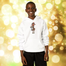 Hoodie do Elf Boy de Natal de Reindeer Rider