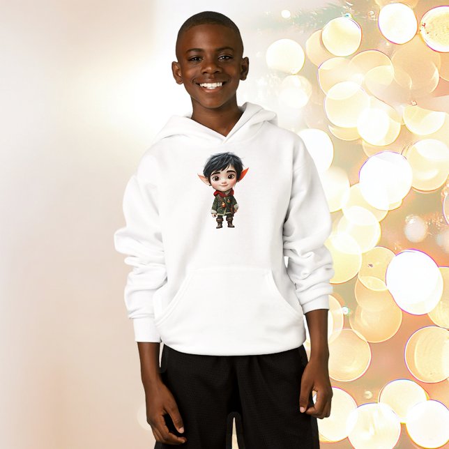 Hoodie do Elf Boy do Natal Chill (Criador carregado)
