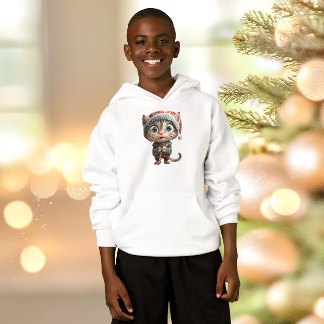 Hoodie do Elf Boy do Natal Inocente (Criador carregado)