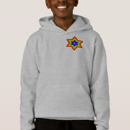 Hoodie do fecho de correr do velo dos meninos