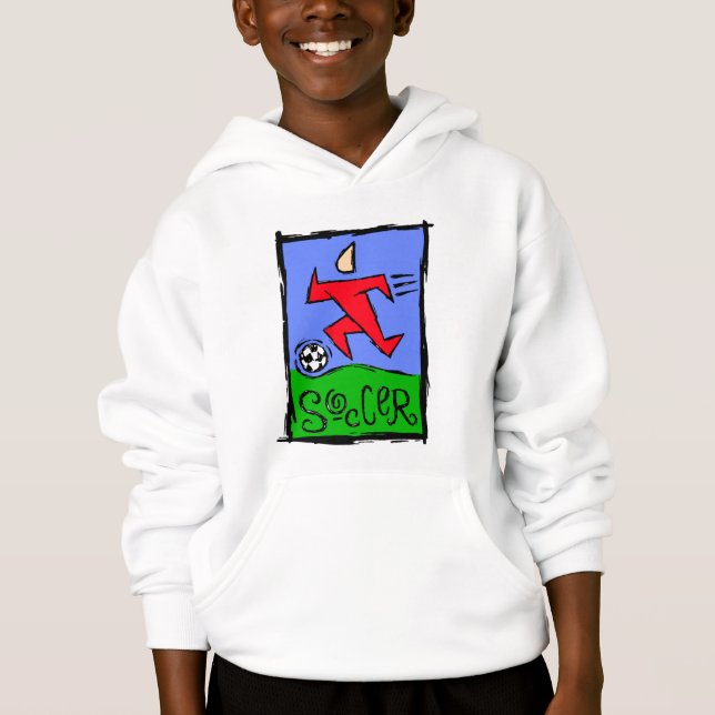 Hoodie do futebol (Frente)