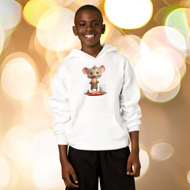 Hoodie do Mouse Christmas Boy (Criador carregado)