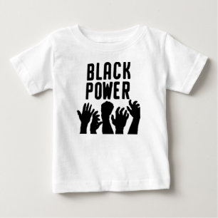 "Hoodie do pulôver da criança do poder preto"