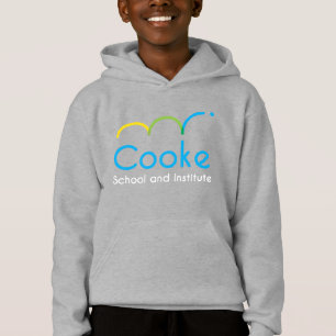 Hoodie do velo do logotipo de Cooke dos MIÚDOS,