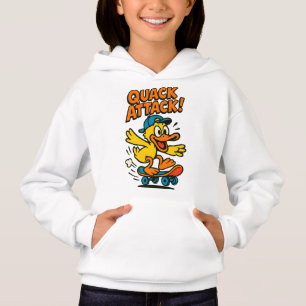 Hoodie Duck de Ataque Rápido para Crianças