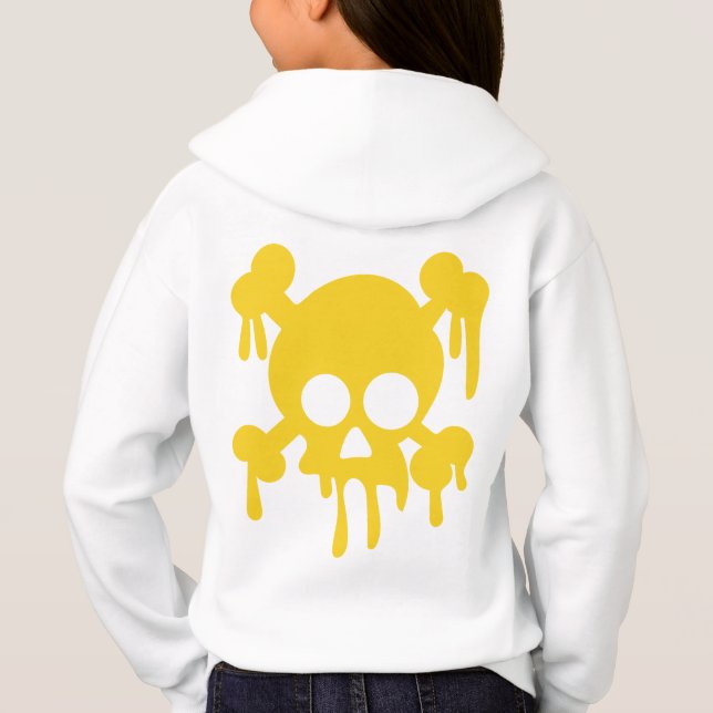 Hoodie Girls'Hanes (Verso)