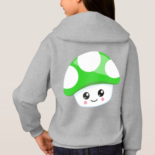 Hoodie Girls'Hanes (Verso)