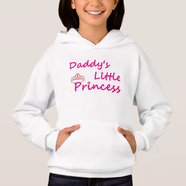 Hoodie para a princesa do pai (Frente)