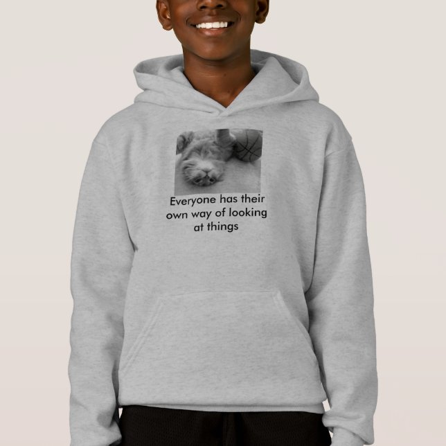 hoodie para de volta à escola (Frente)