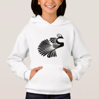 Hoodie Peacock Pullover - Estilo Vibrante e