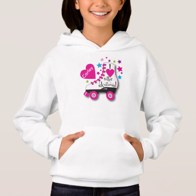 Hoodie personalizado do skate de rolo (Frente)
