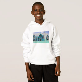 Hoodie Pullover Infantil com Design islâmico