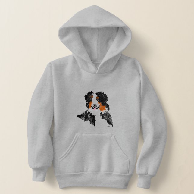 Hoodies: Cachorro da Montanha Bernese (Postura )