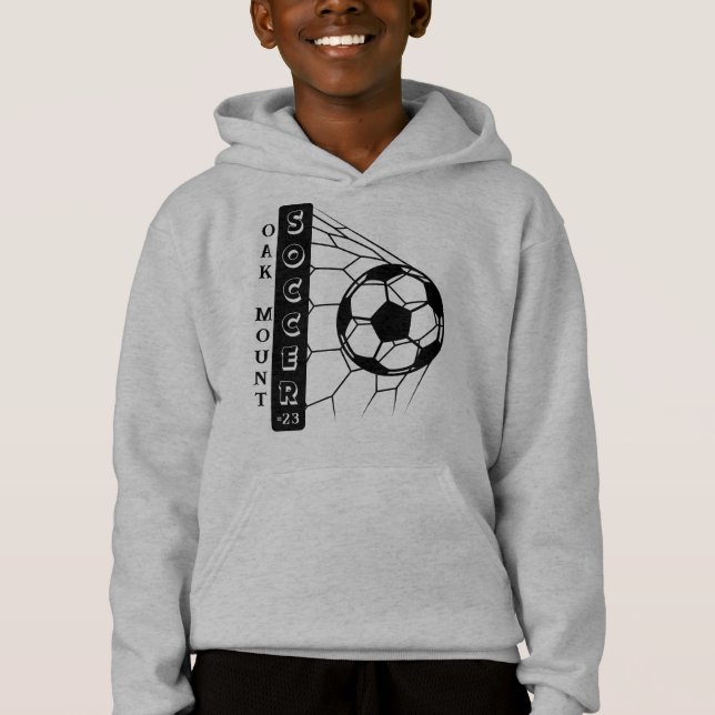 Hoodies personalizado de futebol (Frente)