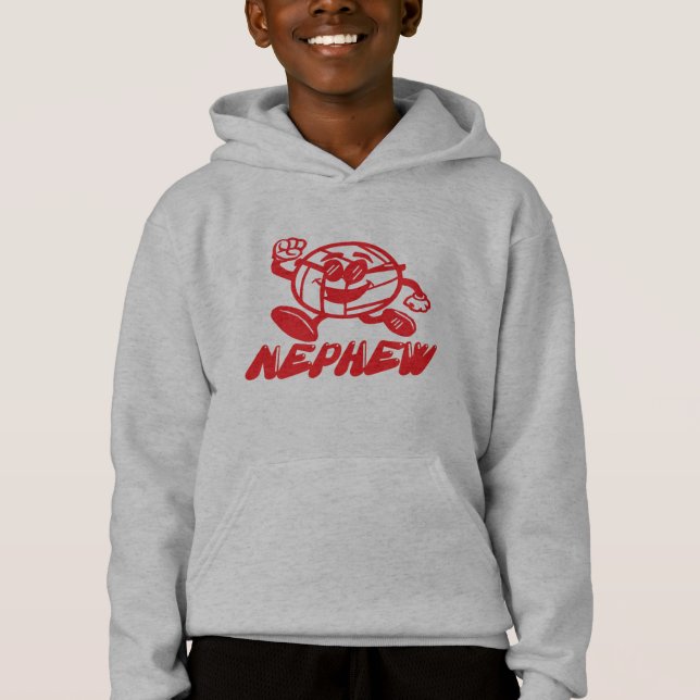 Hoody de voleibol do primeiro filho da família (Frente)
