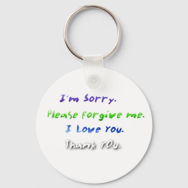 Hooponopono Chaveiro (Frente)