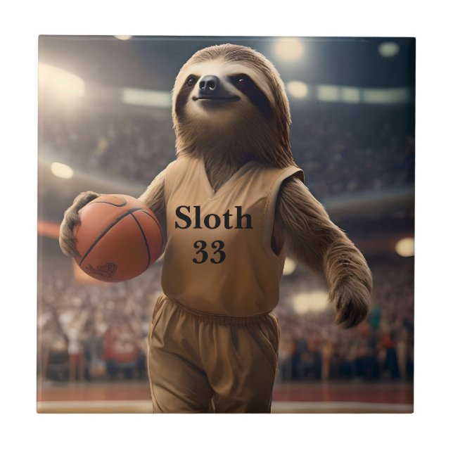 Hoops and Hangs: The Slam Dunking Sloth, (Frente)