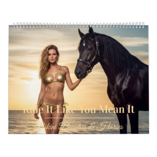 Hooves & Bikini Movidos - Calendário Sexy Horse