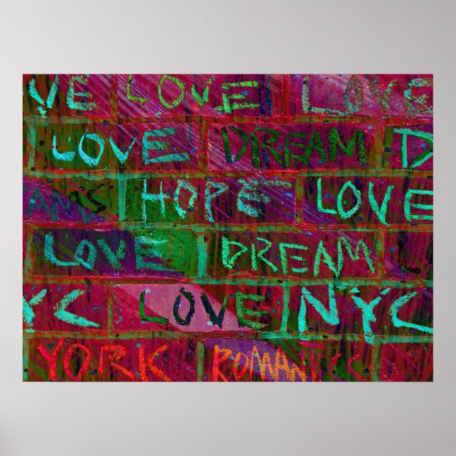 Hope Love Dream Poster (Frente)