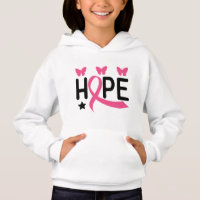 Hope Pink Ribbon Fighting Survivor Breast Cancer H