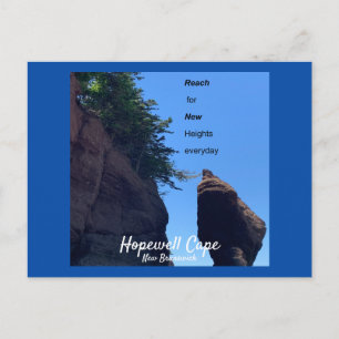 Hopewell Cape New Brunswick Cartão Postal
