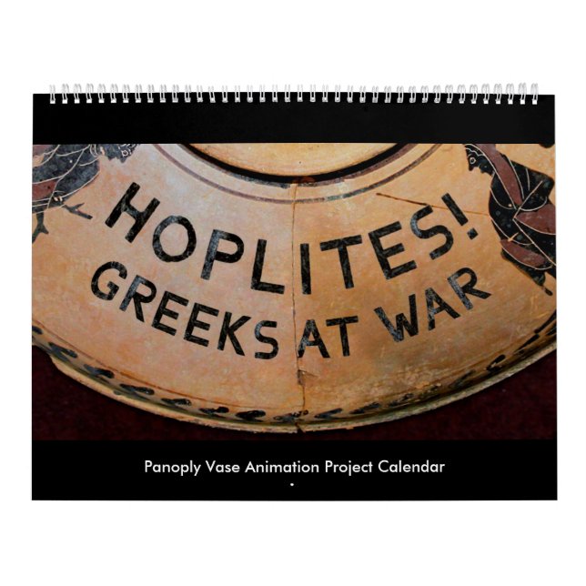 Hoplites! Gregos no calendário da guerra (Capa)