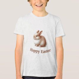 Hoppy Easter Bunny | T-Shirt Páscoa De Crianças Bo