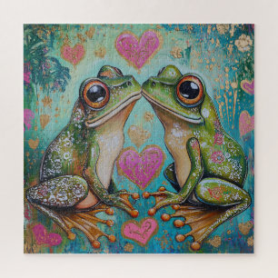 Hoppy Love- Quebra-Cabeça Romântico de Sapo Capric