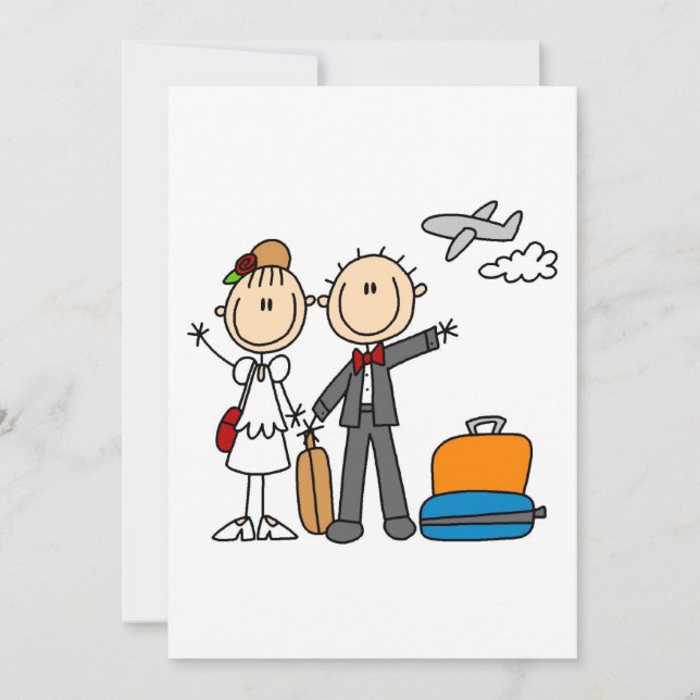 Hora da Lua de mel para a noiva e o noivo (Frente)